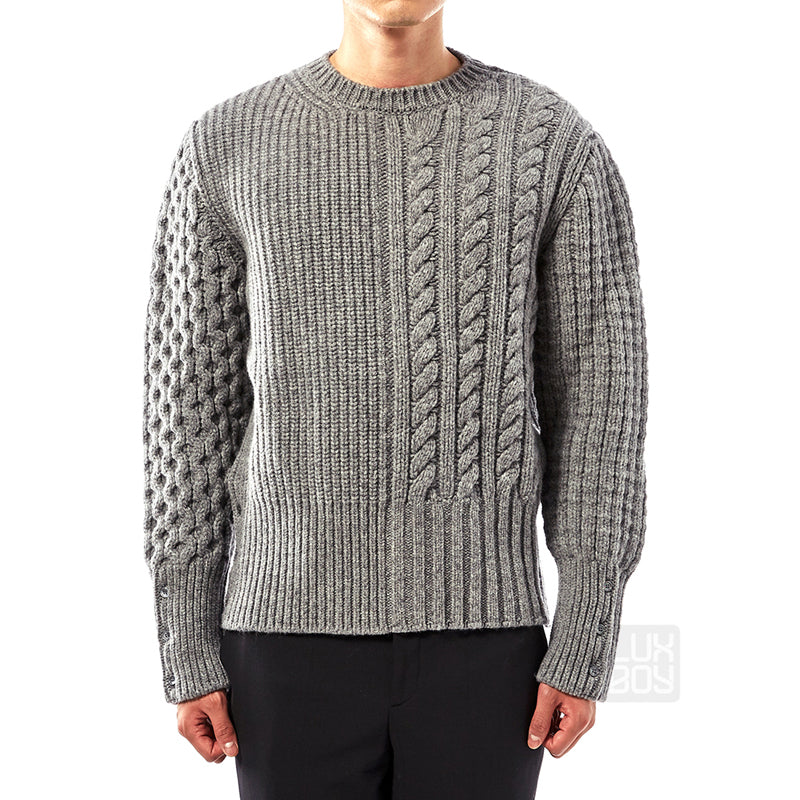 Thom Browne 2026SS Couples Knitwear - Unisex Cotton Cardigan