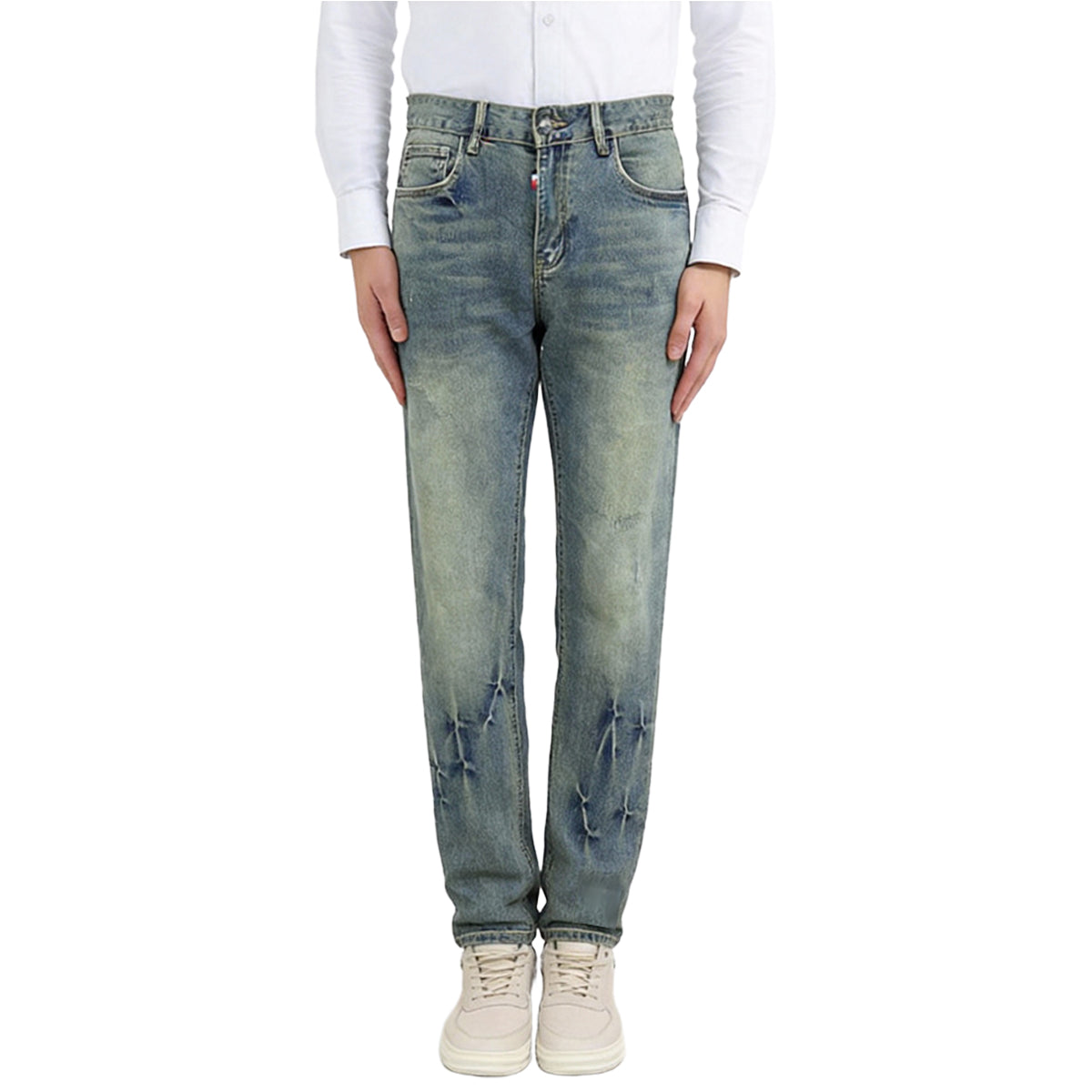 Thom Browne 2026SS Men's Slim Fit Jeans - Premium Denim