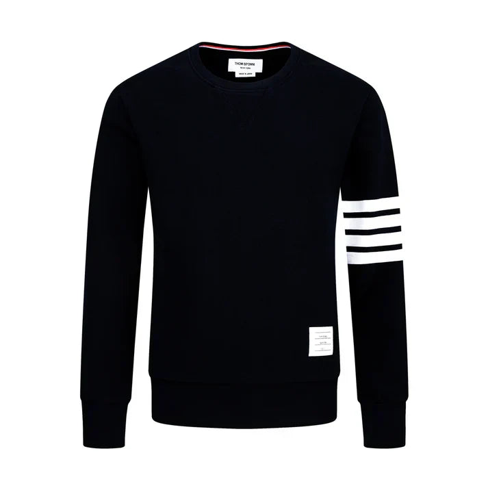 Thom Browne Classic Four-Bar Sweatshirt