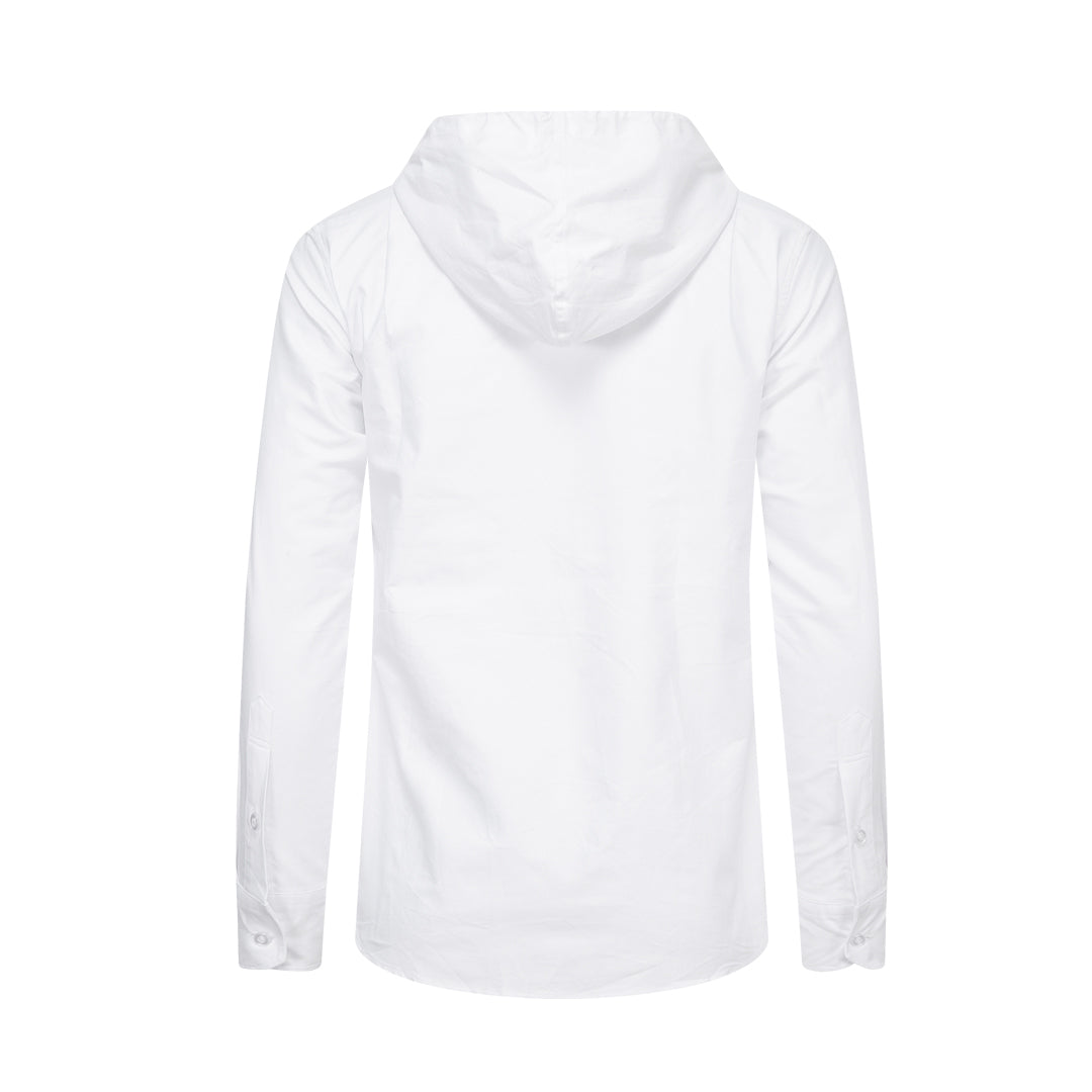 Thom Browne Men's Hooded Cotton Shirt