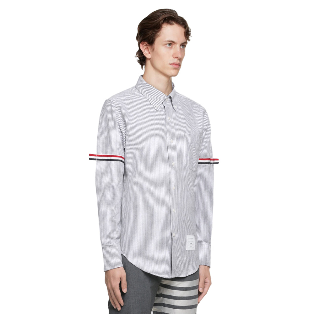 Thom Browne Spring Summer Men's Striped Cotton Shirt