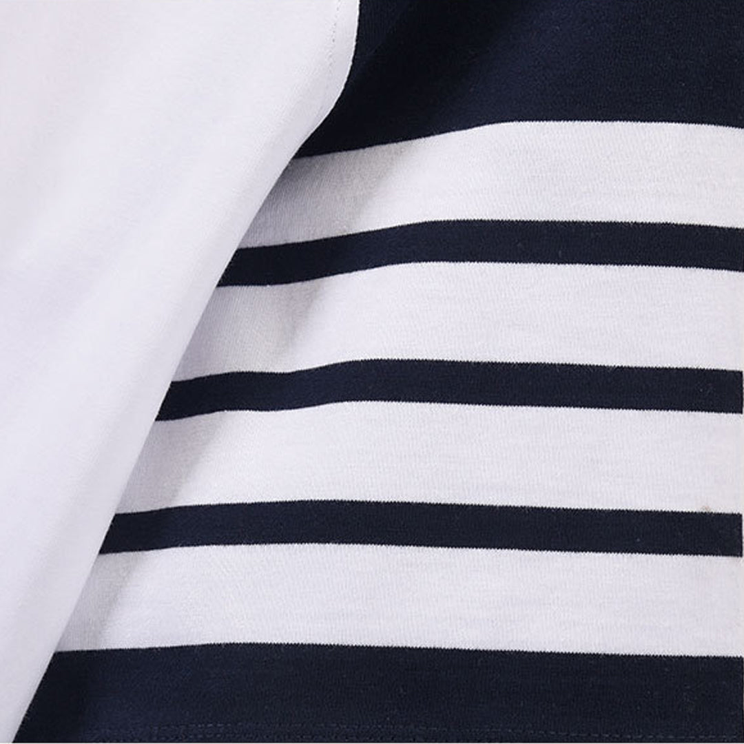 Thom Browne Men's Colorblock Patchwork T-Shirt