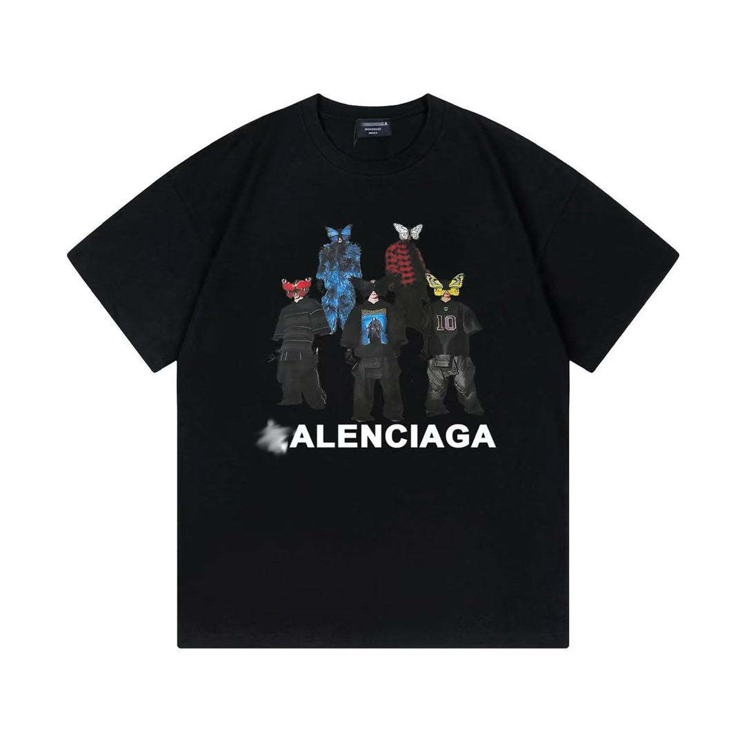 Balenciaga Fashion Distressed T-shirt