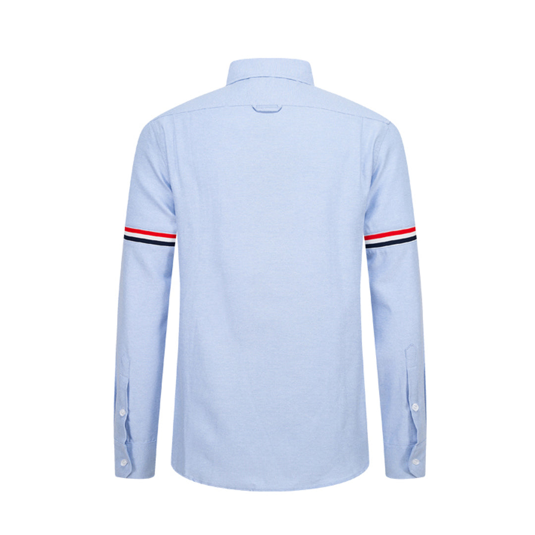 Thom Browne 2025 Spring Summer Men's Solid Cotton Shirt