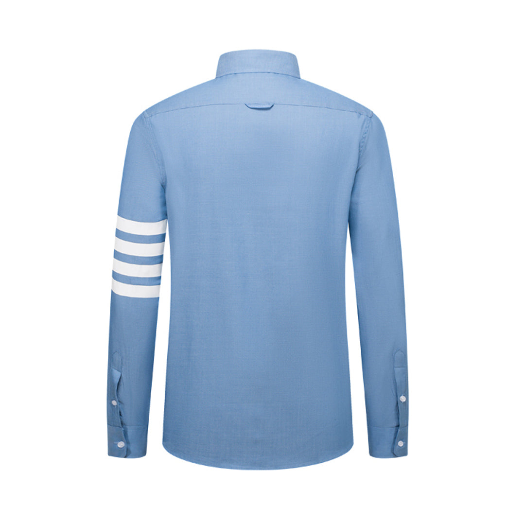 Thom Browne Spring Summer Men's Solid Cotton Shirt