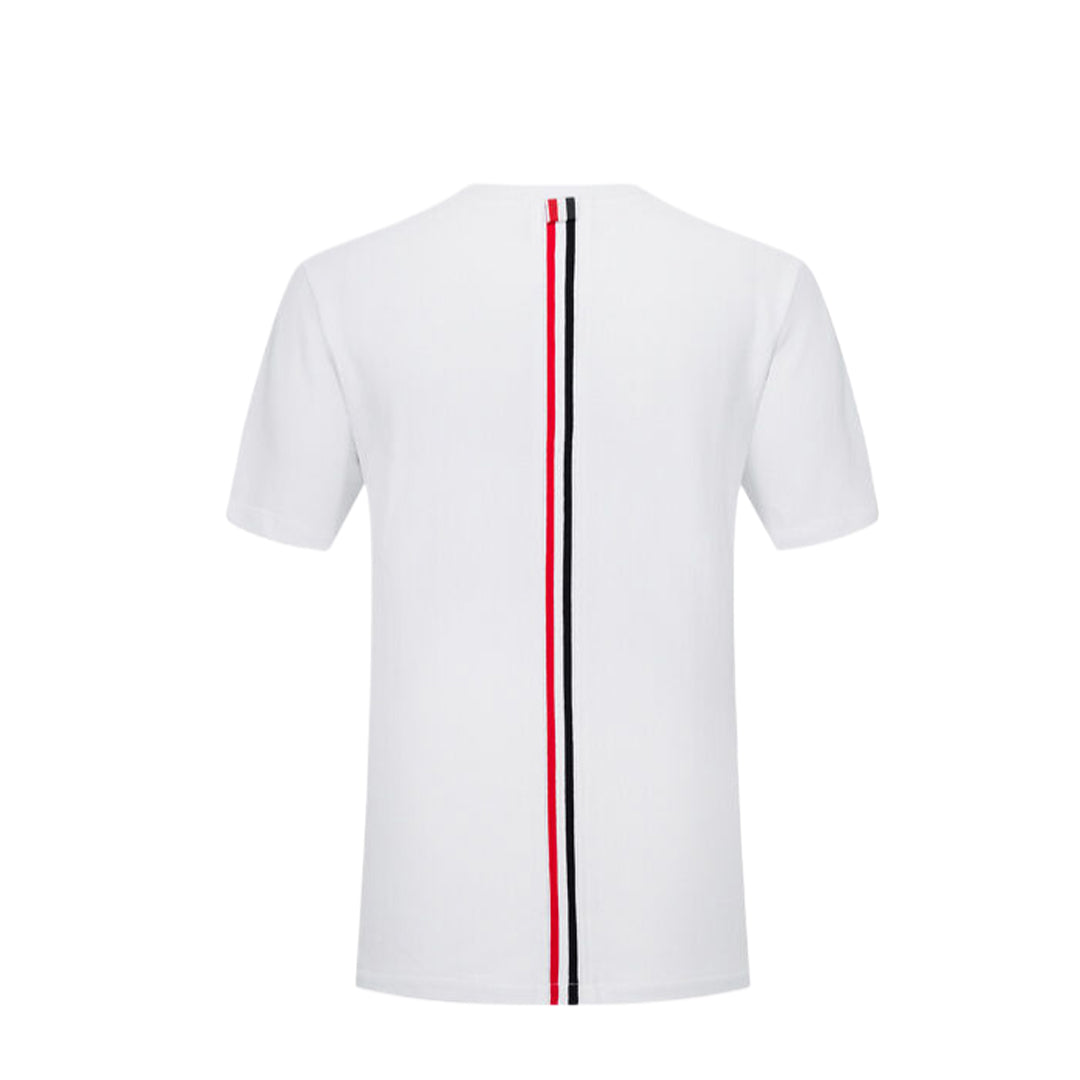 Thom Browne Color Bars Cotton T-Shirt
