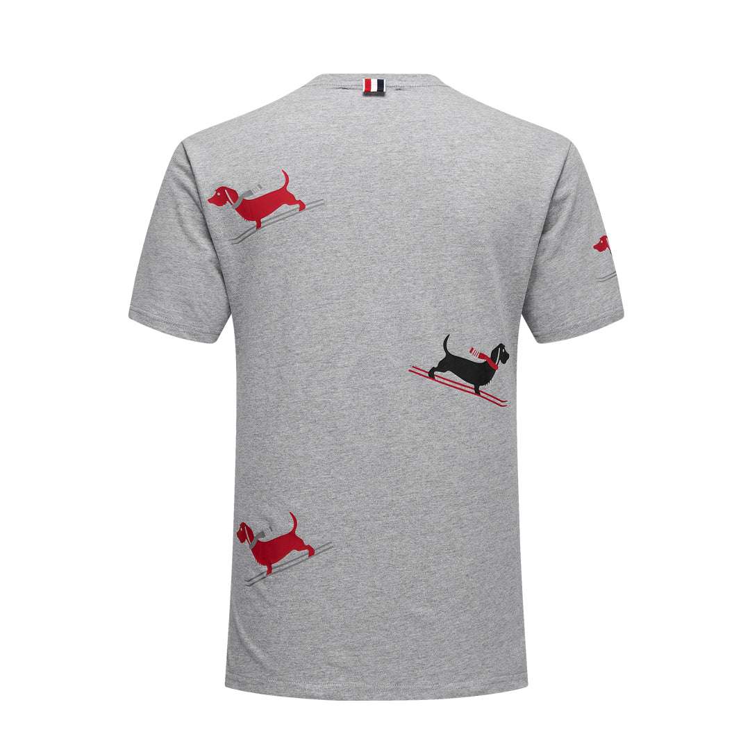 Thom Browne Lobster Print Cotton T-Shirt