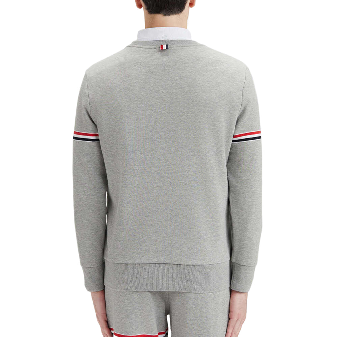 Thom Browne Round Neck Sports Sweatshirt
