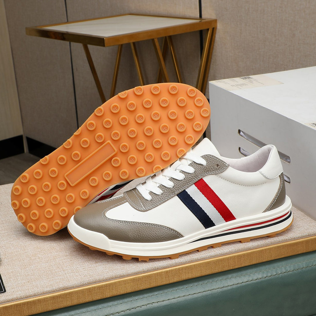 Thom Browne Man Leather sneakers