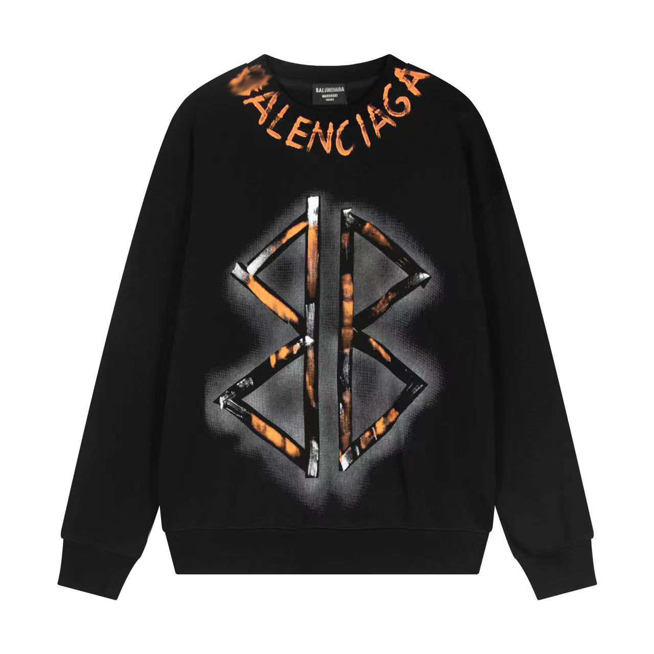 Balenciaga LOGO Crew Neck Hoodie