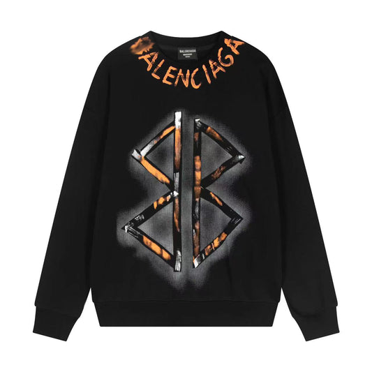 Balenciaga LOGO Crew Neck Hoodie