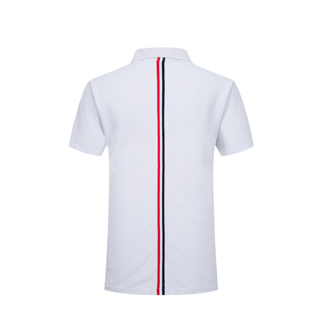 Thom Browne 2026SS 4-Bar Striped Polo Shirt