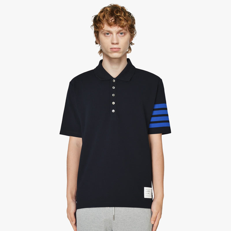 Thom Browne Men's Classic Polo Shirt