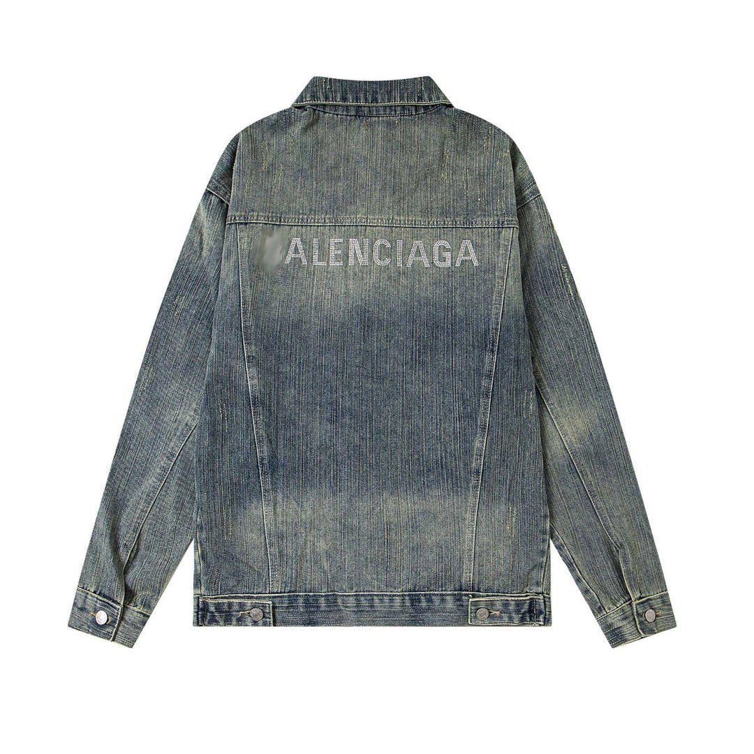 Balenciaga logo Denim Jacket