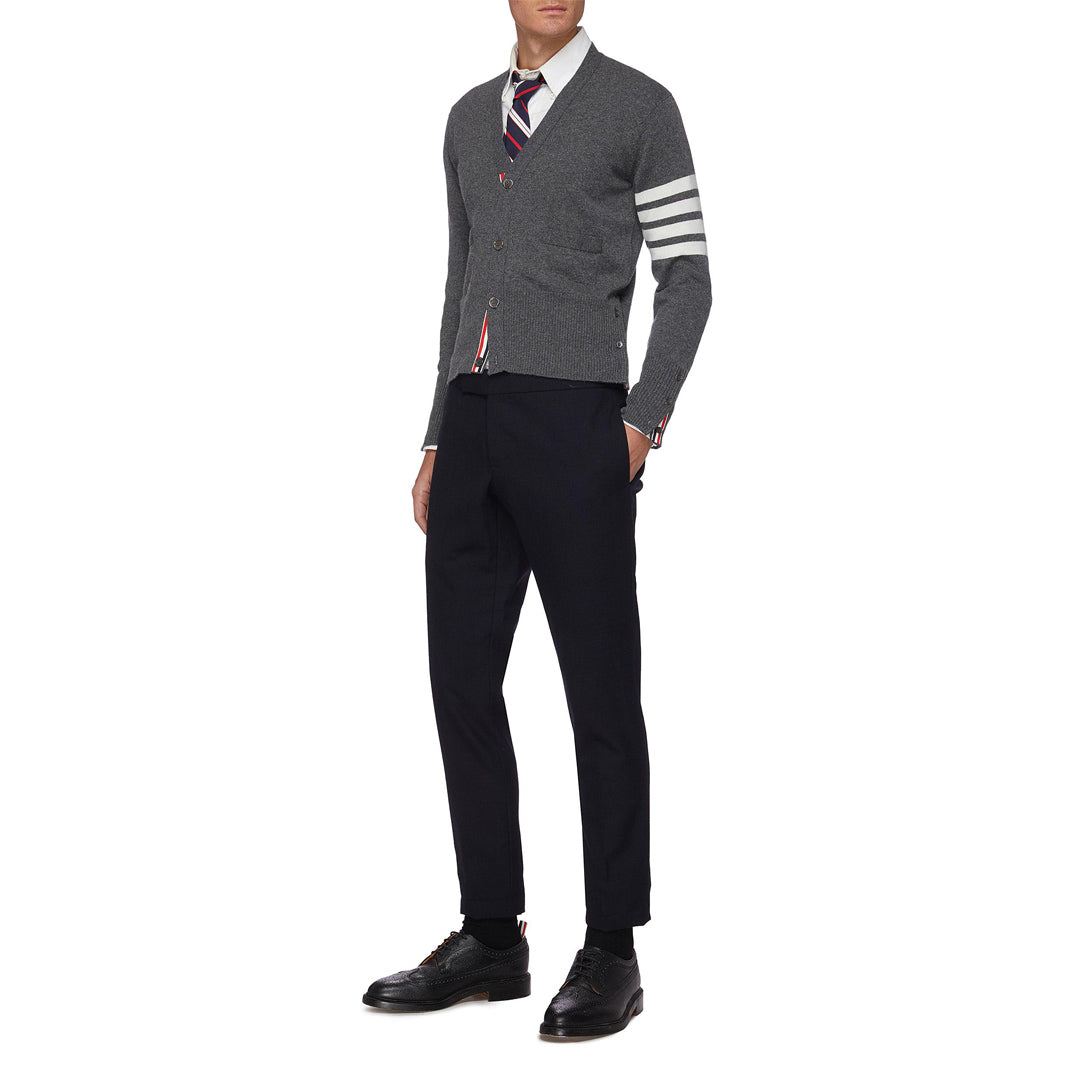 Thom Browne Chunky Knit Sweater Jacket