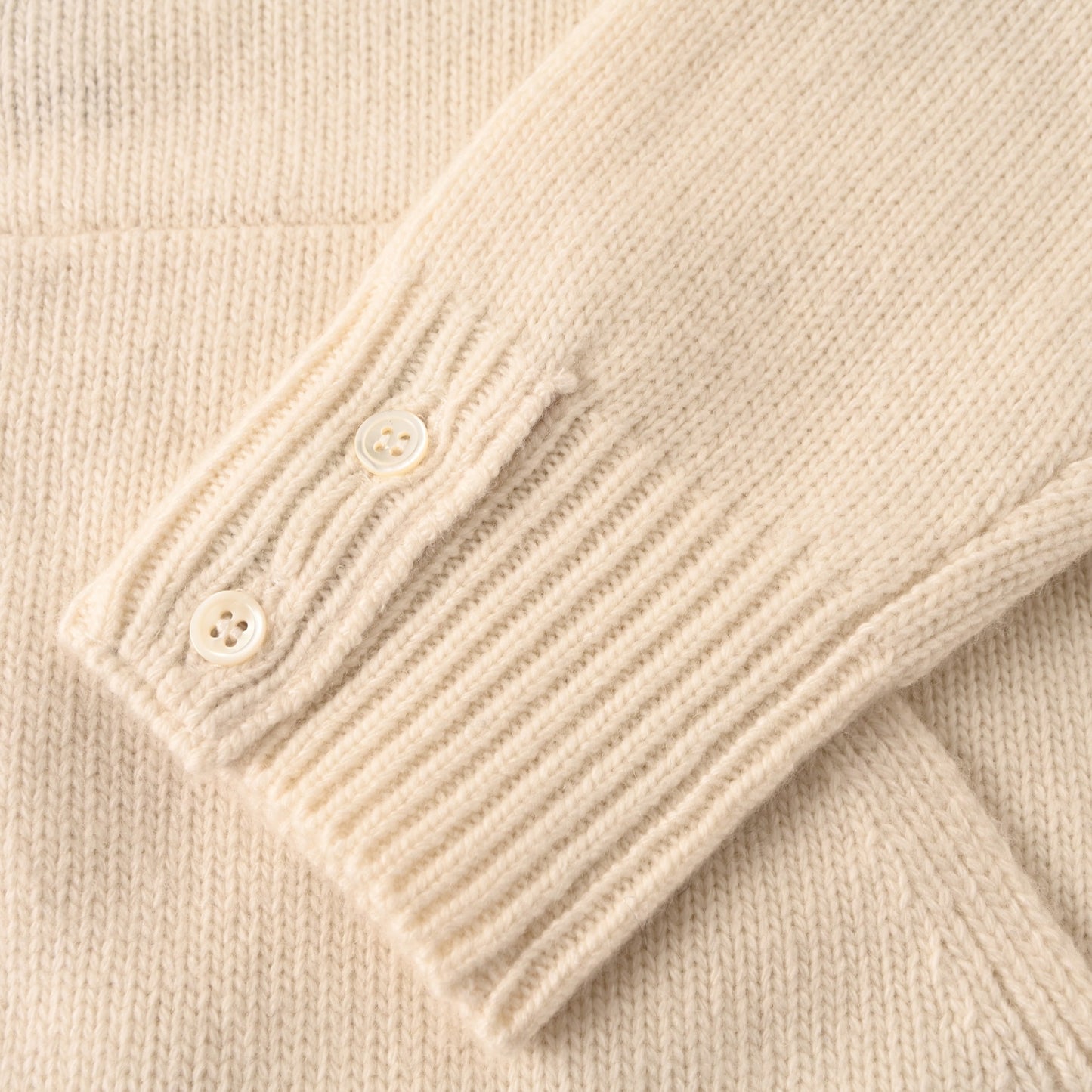 Premium Wool Couples Cardigan - Japanese Cotton Blend Sweater