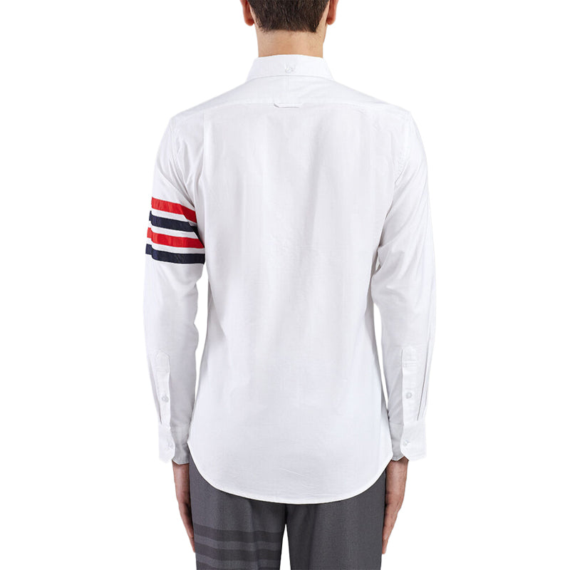 Thom Browne  Spring Summer Men's Casual Rainbow Shirt
