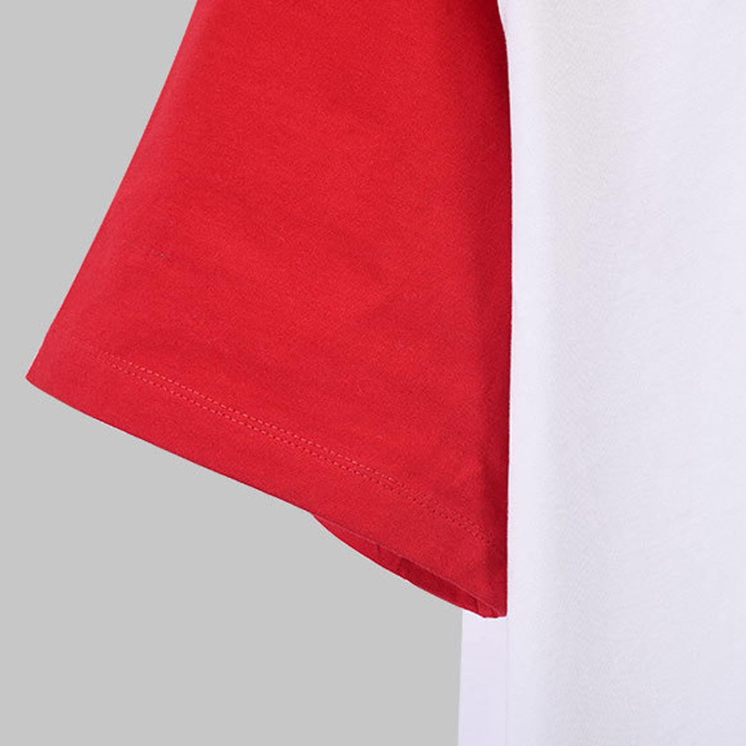 Thom Browne Men's Colorblock Patchwork T-Shirt