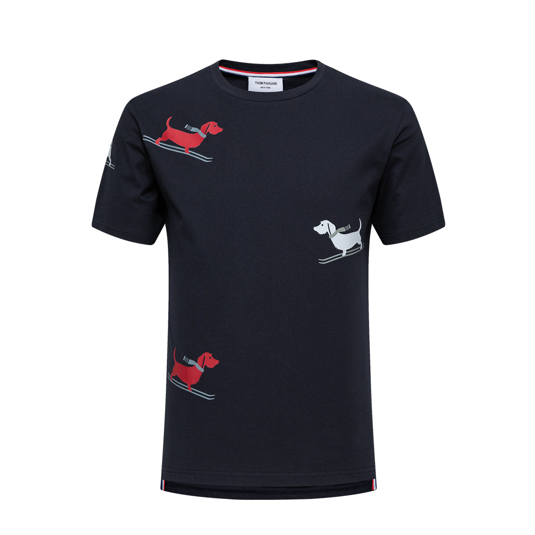 Thom Browne Lobster Print Cotton T-Shirt