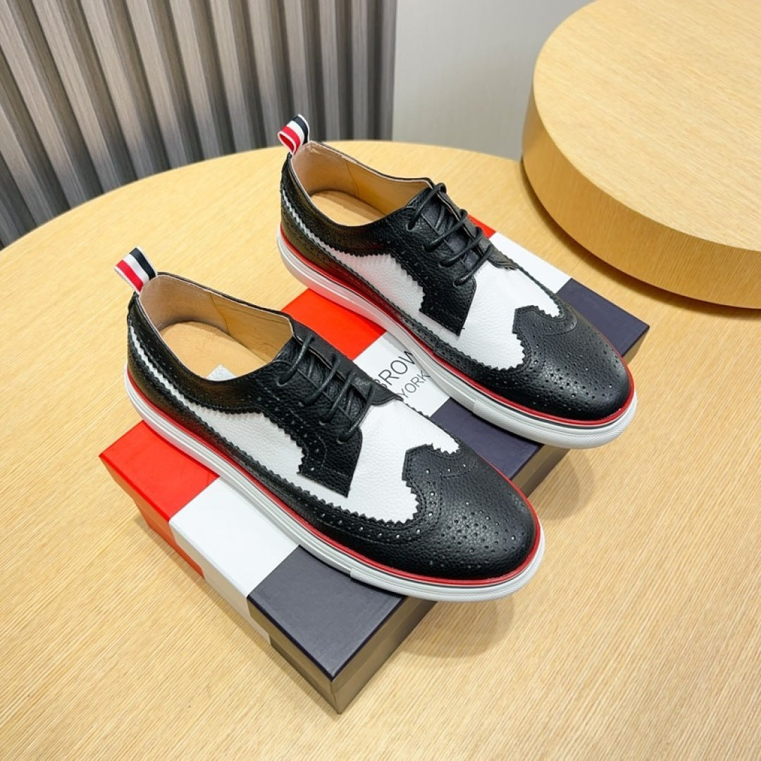 Thom Browne 2025 NewLeather sneakers