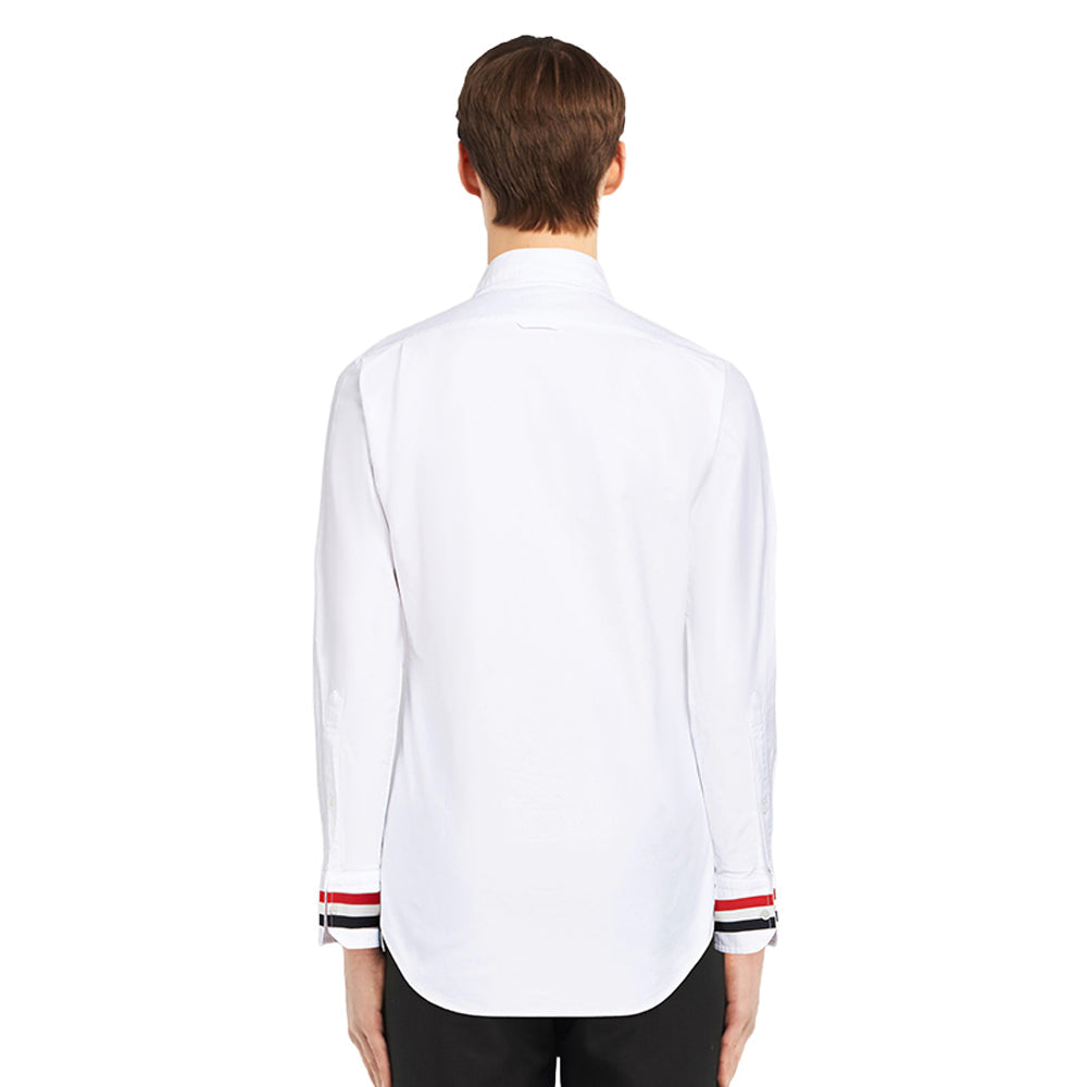 Thom Browne 2025 Spring Summer Men's Solid Cotton Shirt