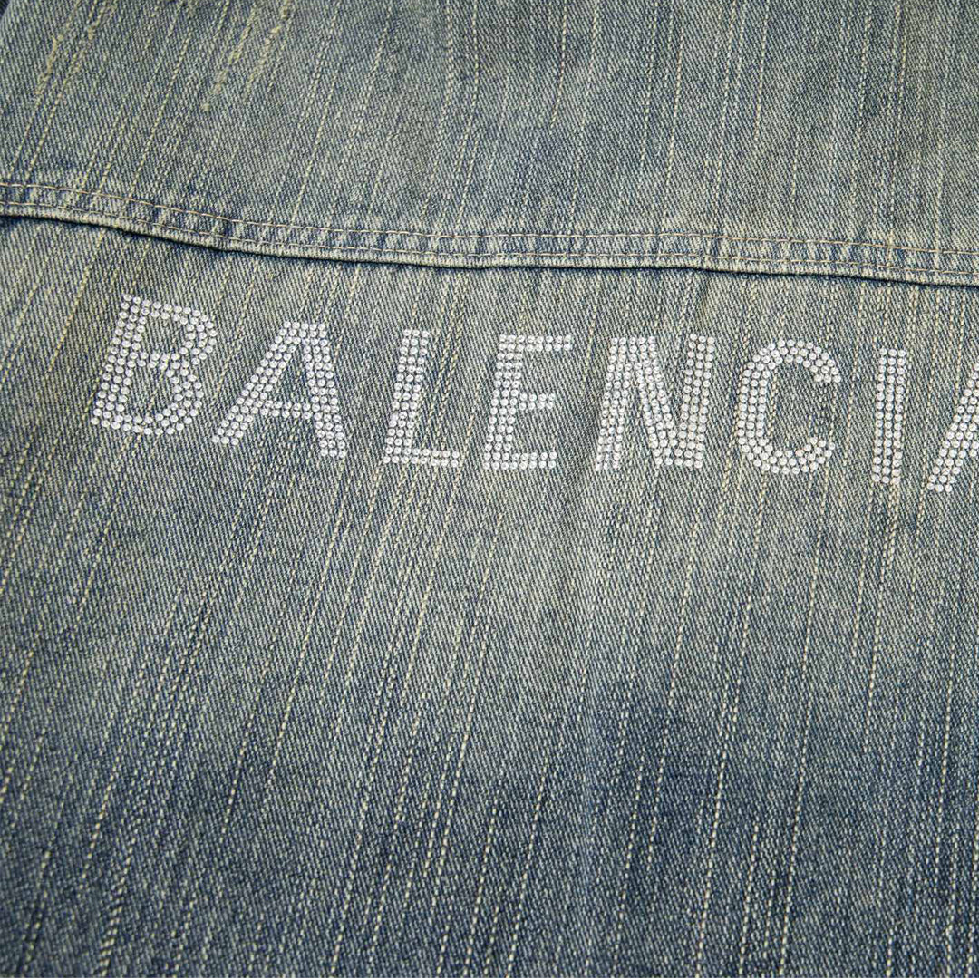 Balenciaga logo Denim Jacket