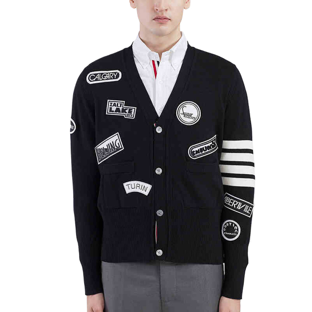 Thom Browne 2026SS Classic Cardigan - Premium Cotton Knitwear