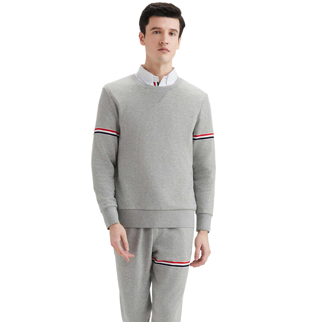 Thom Browne Round Neck Sports Sweatshirt