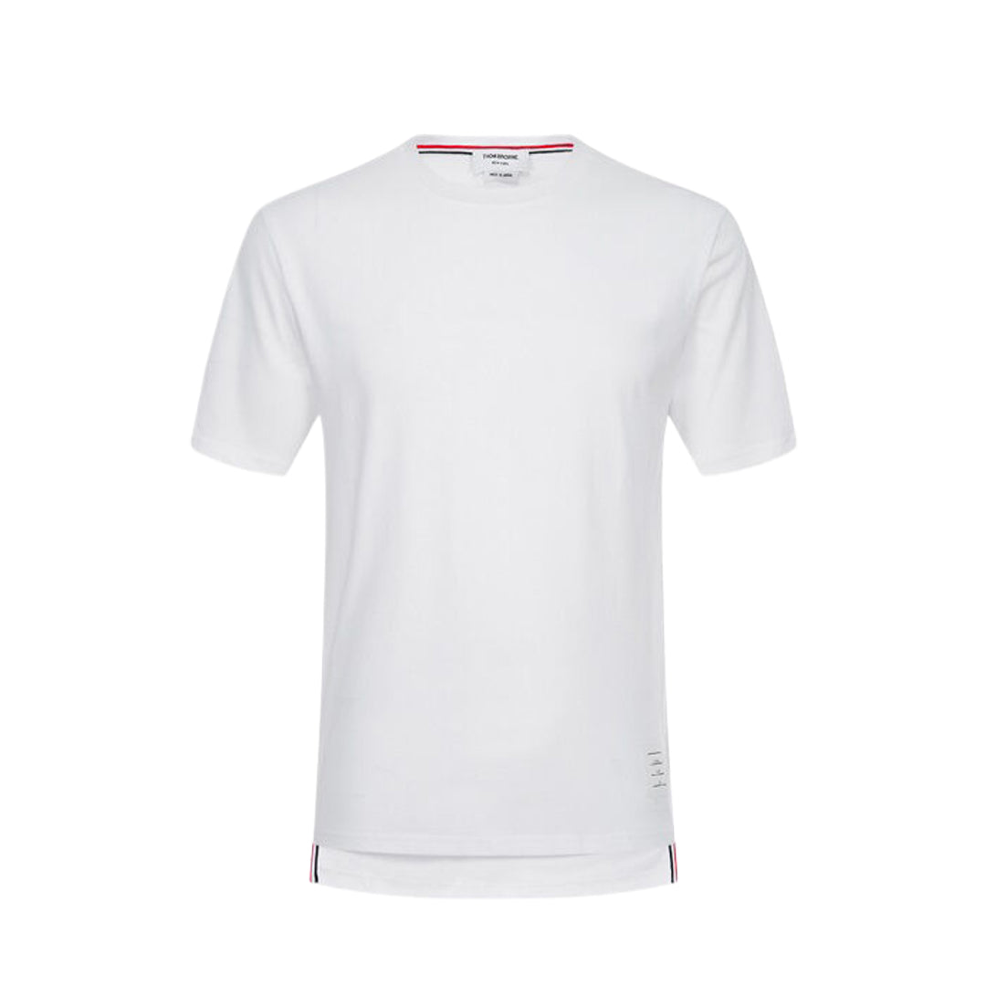 Thom Browne Unisex Cotton Polo T-Shirt