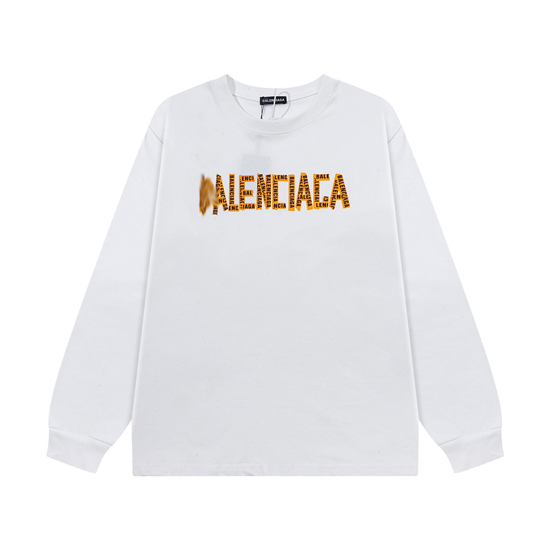 Balenciaga Couples Print Sweatshirt