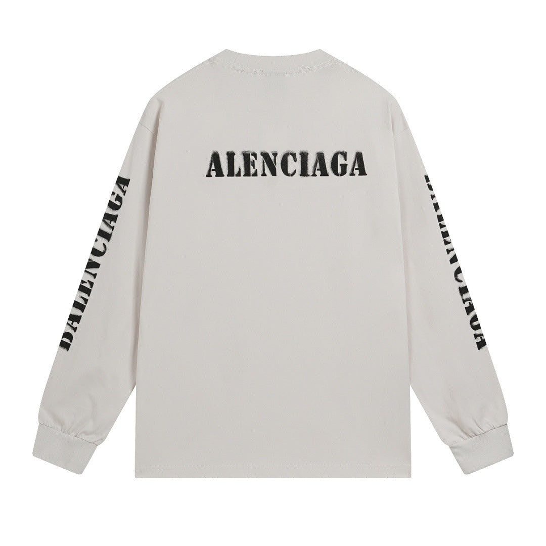 Balenciaga Couples Loose Fit Hoodie