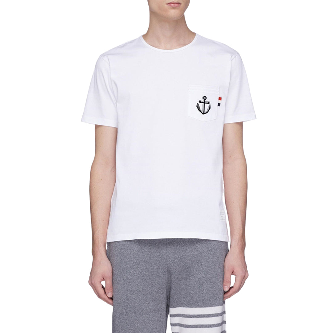 Thom Browne Men's Anchor Graphic T-Shirt
