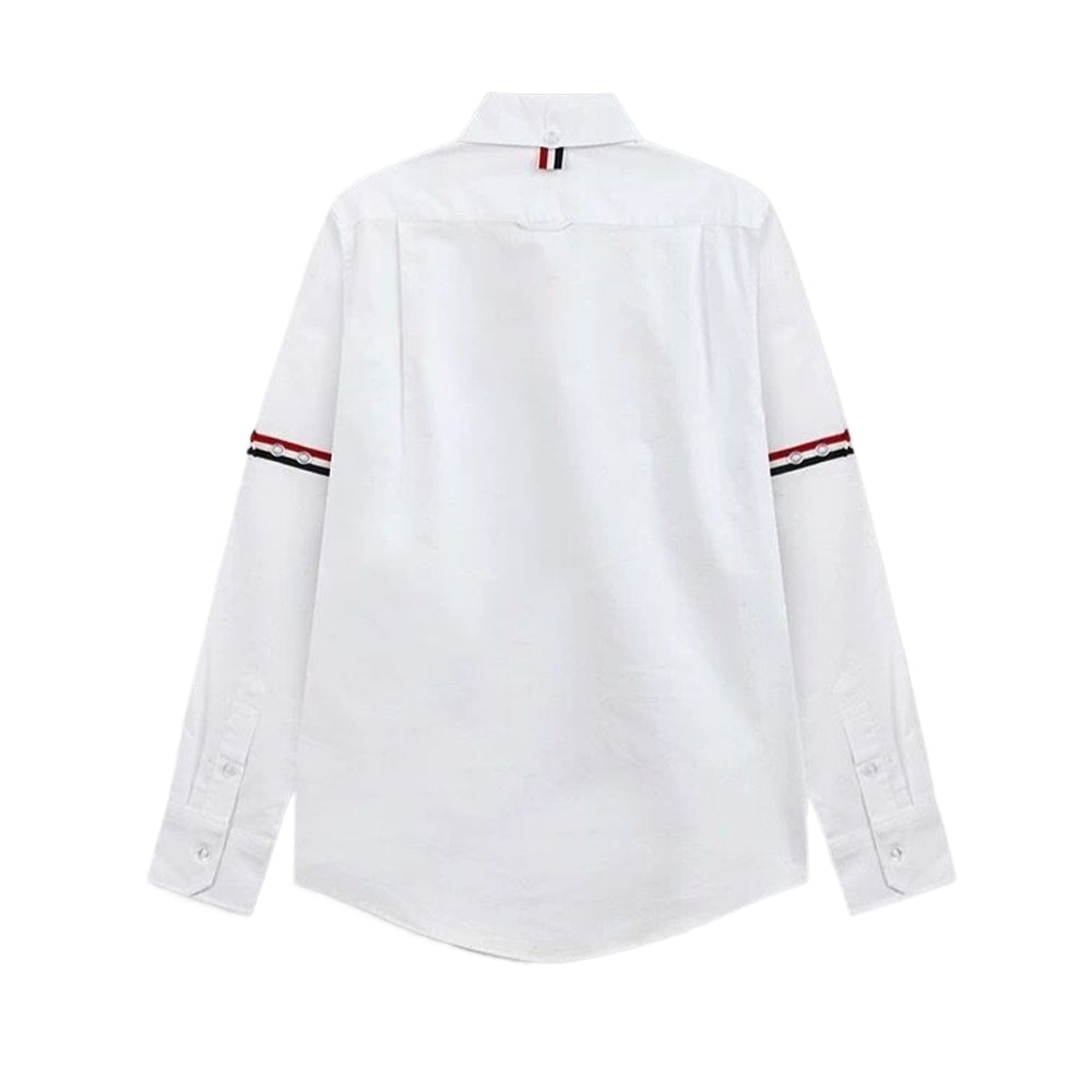 Thom Browne 2026 Puppy Embroidery Long Sleeve Shirt