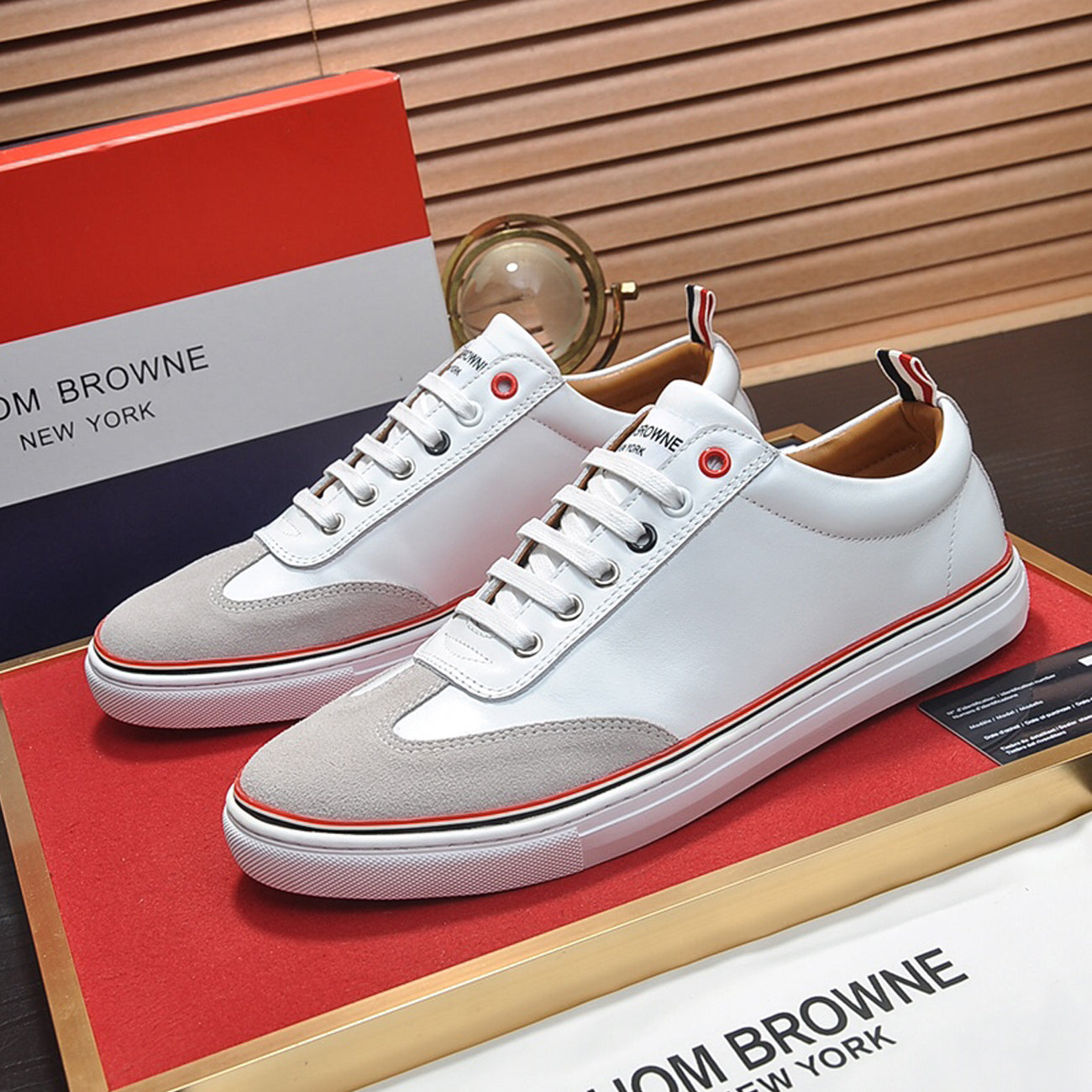 Thom Browne 2025 Leather sneakers