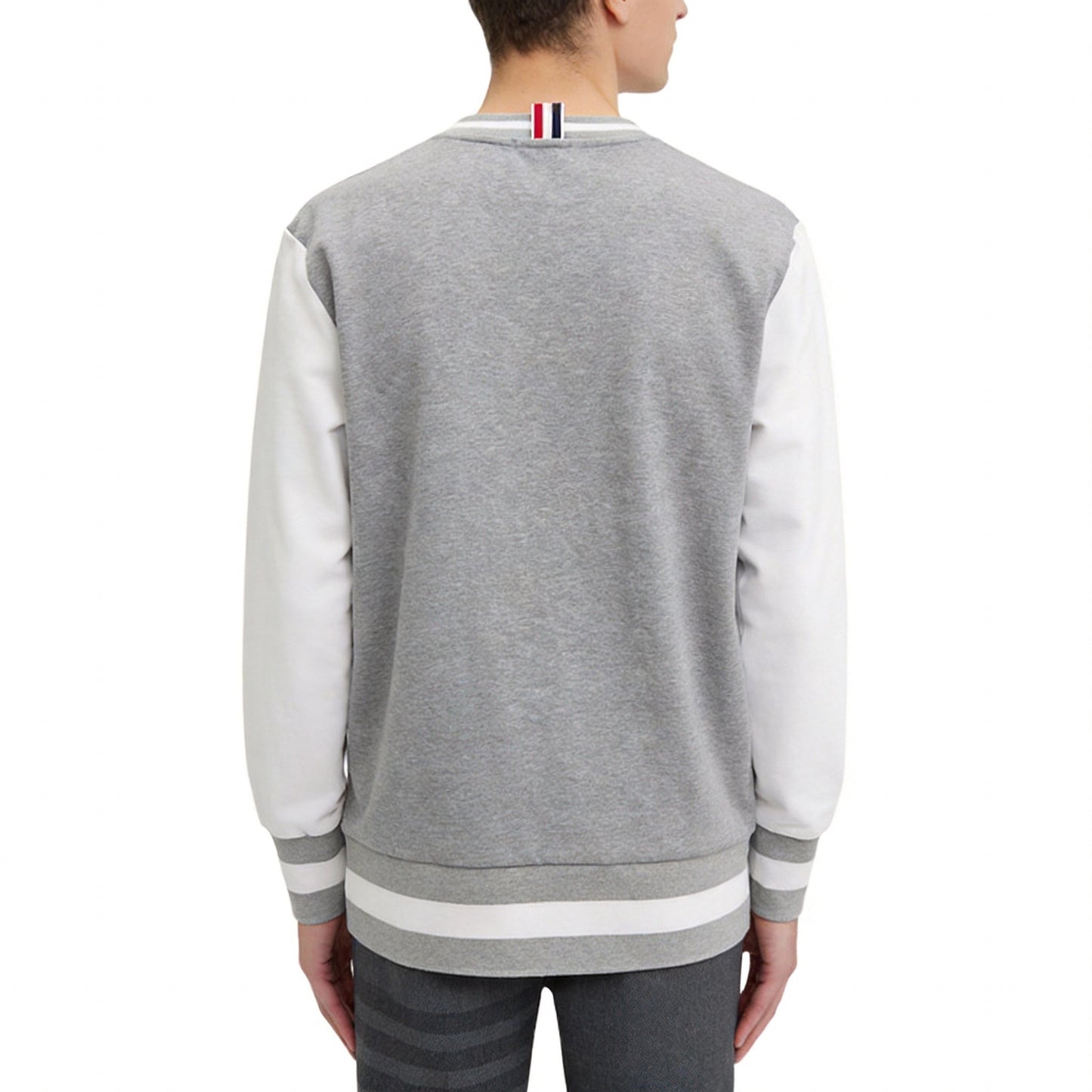 2026 Spring Summer Colorblock Four-Bar Hoodie