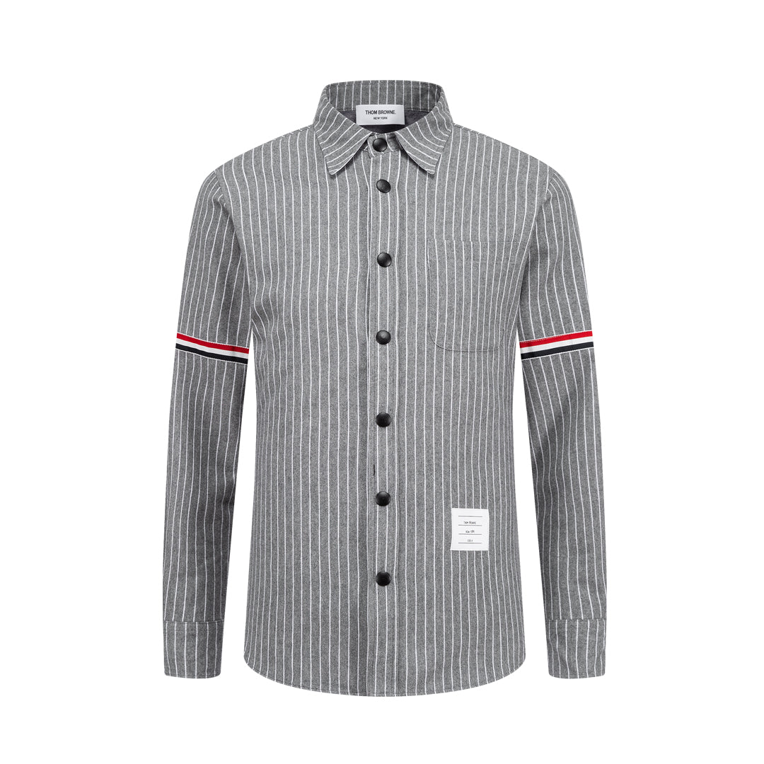 Thom Browne Spring Summer Men's Long Sleeve Cotton Shirt