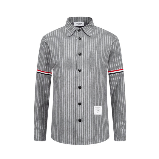 Thom Browne Spring Summer Men's Long Sleeve Cotton Shirt