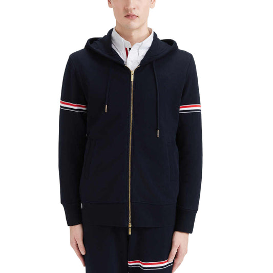 Thom Browne Sports Zipper Hoodie