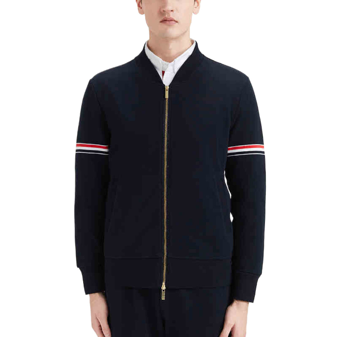 Thom Browne Sports Zipper Hoodie
