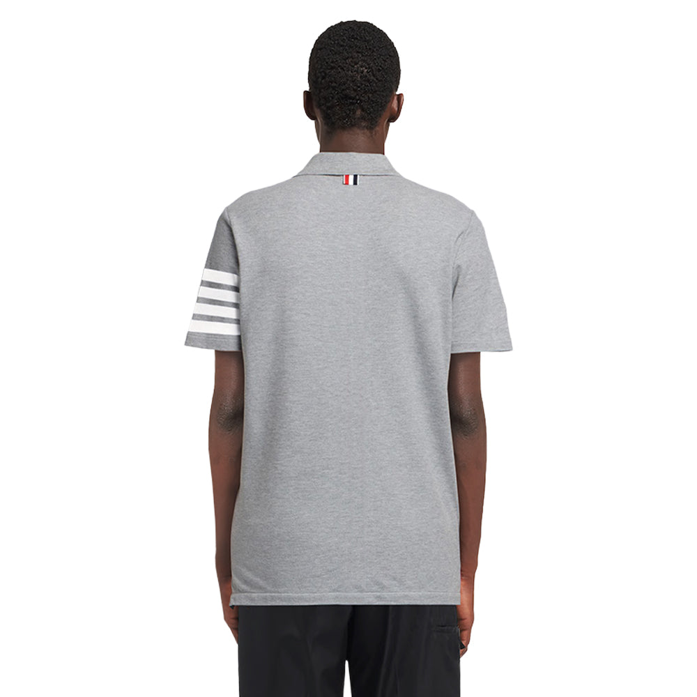4-Bar Signature Cotton Polo Shirt