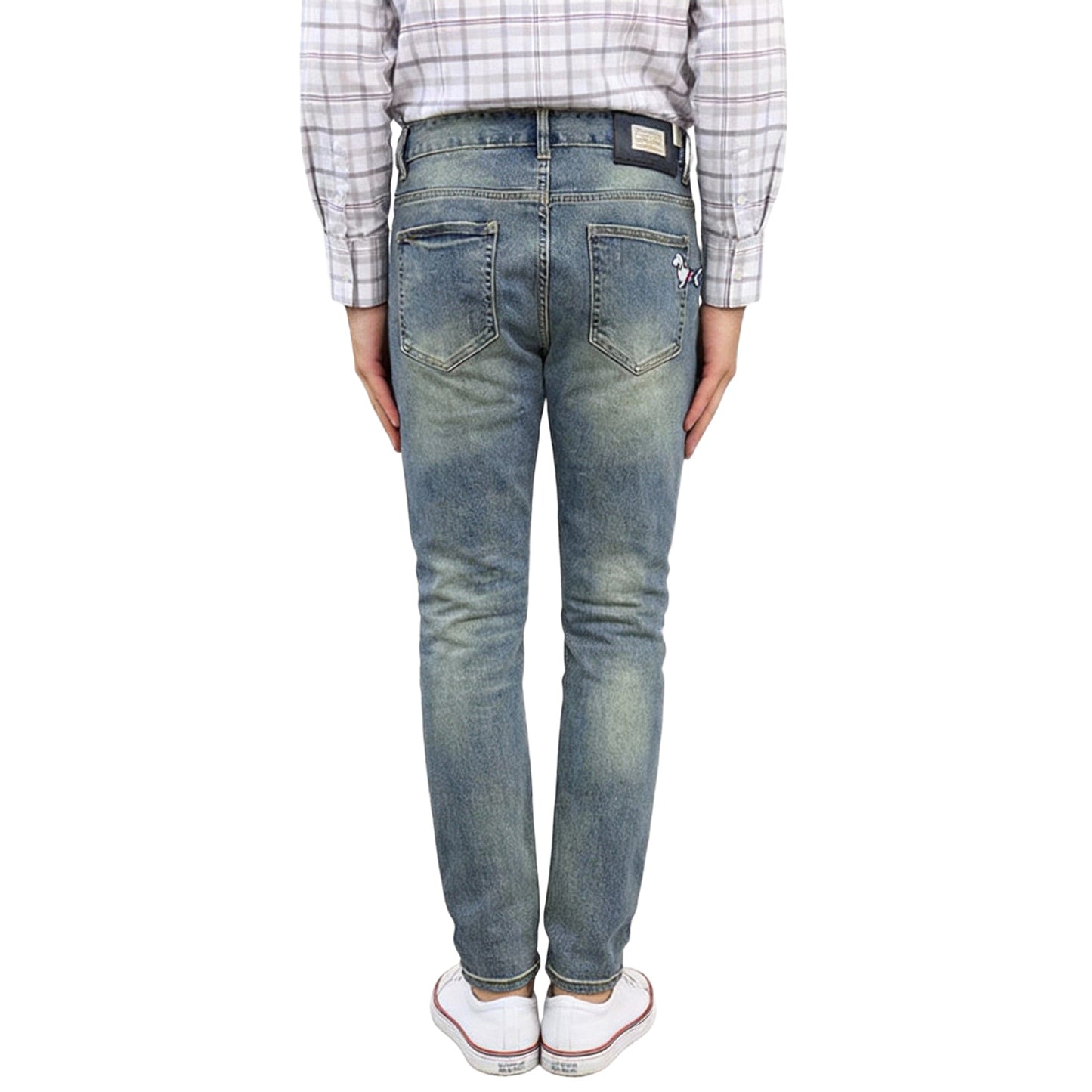 Thom Browne 2026SS Men's Slim Fit Jeans - Premium Denim