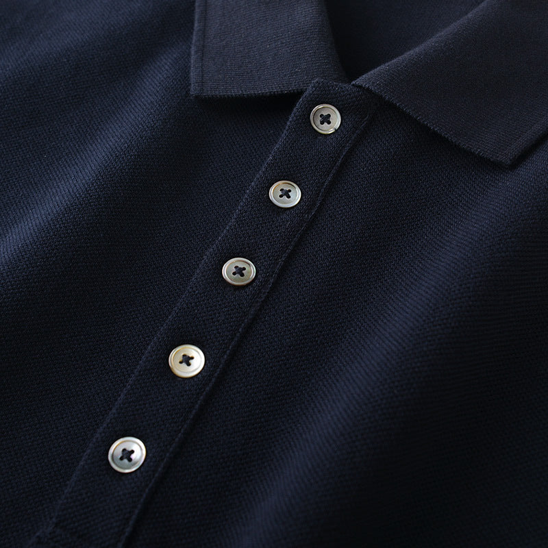 Thom Browne Men's Classic Polo Shirt