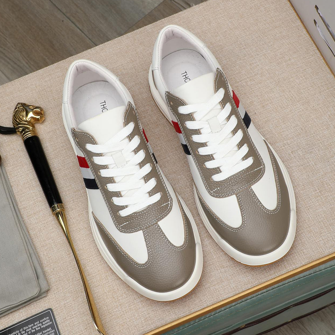 Thom Browne Man Leather sneakers