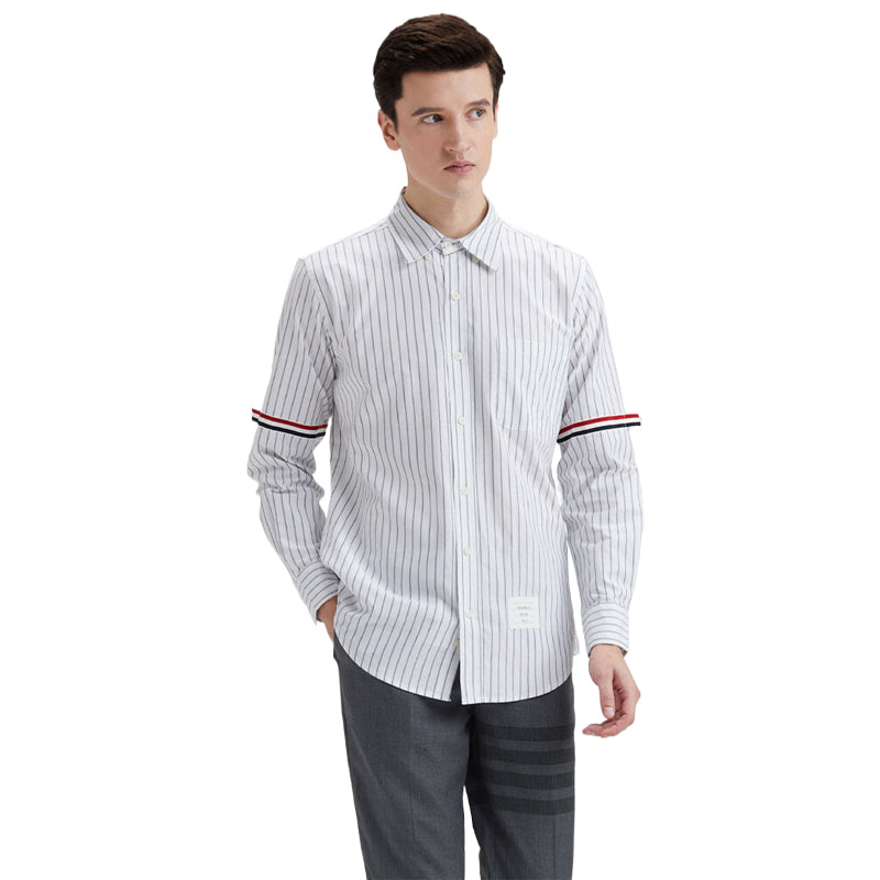 Thom Browne Spring Summer Men's Oxford Elastic Shirt
