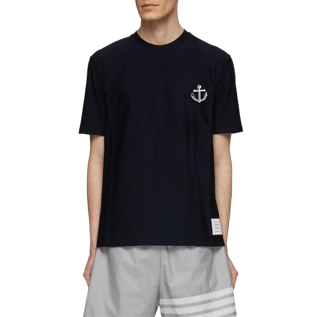 2026 Spring/Summer Men's Anchor Cotton Polo T-Shirt