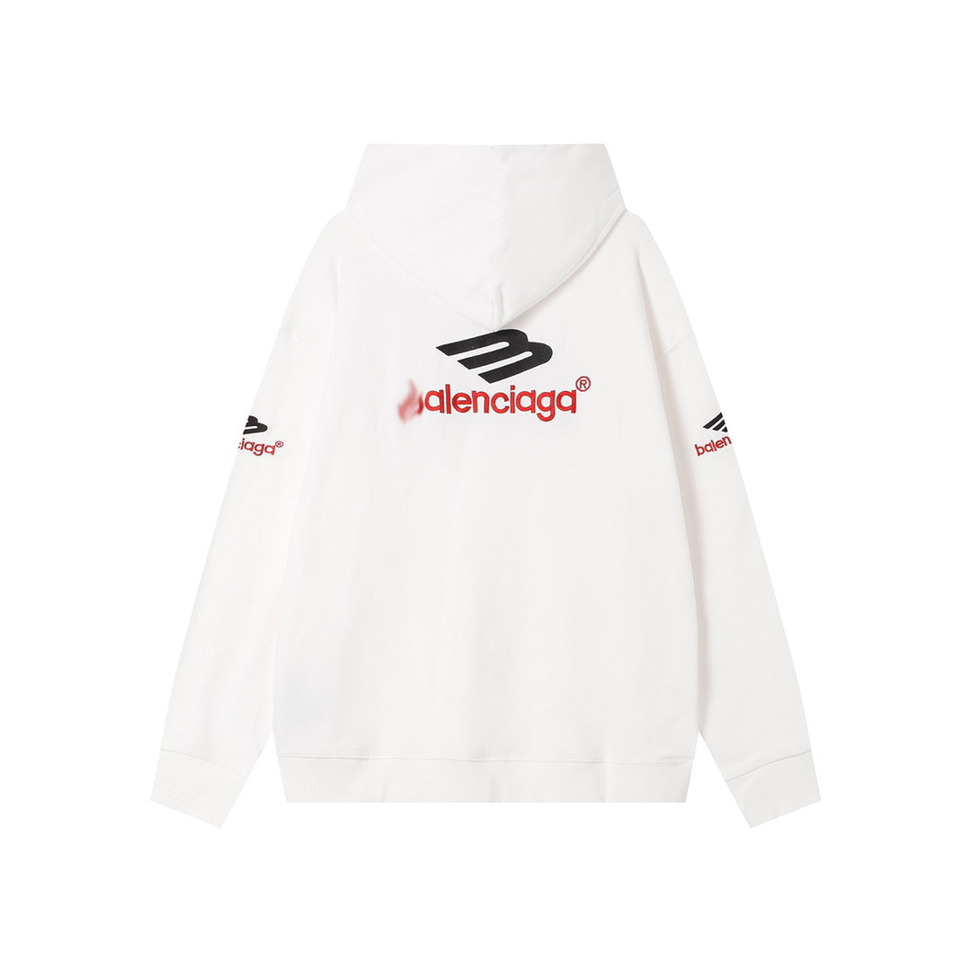 BalenciagaCouples Gradient Hoodie