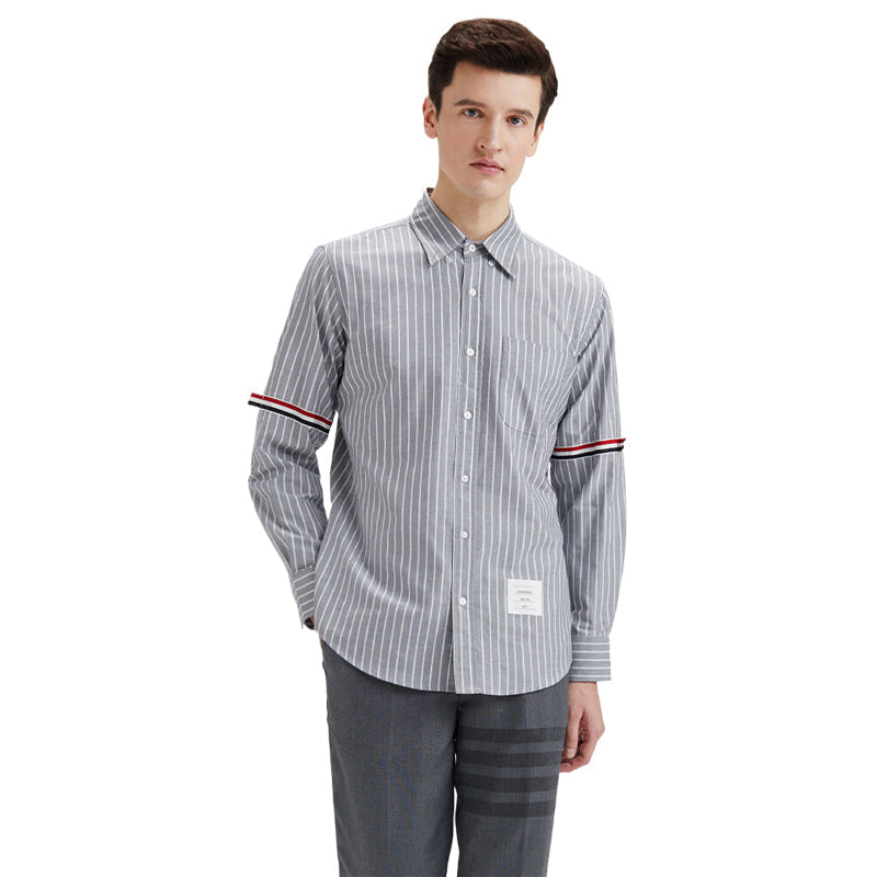 Thom Browne Spring Summer Men's Oxford Elastic Shirt