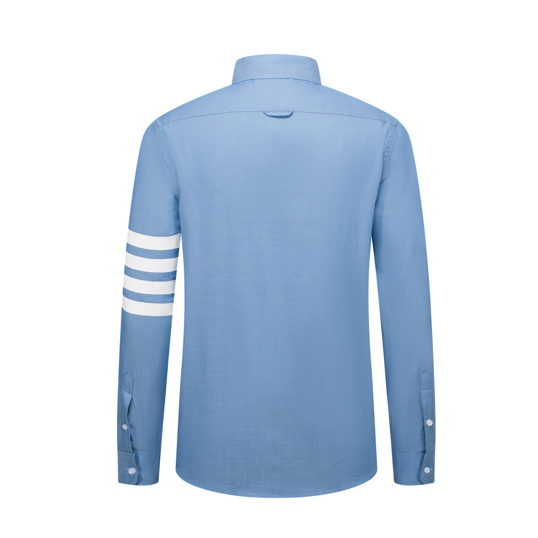 Thom Browne Spring Summer Men's Solid Cotton Shirt