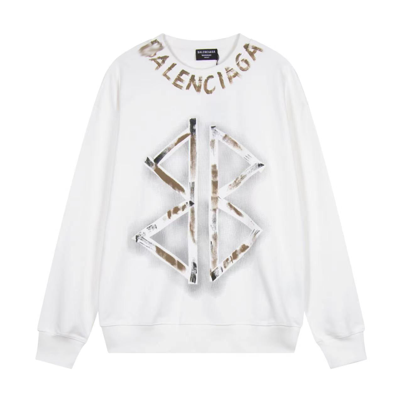 Balenciaga LOGO Crew Neck Hoodie