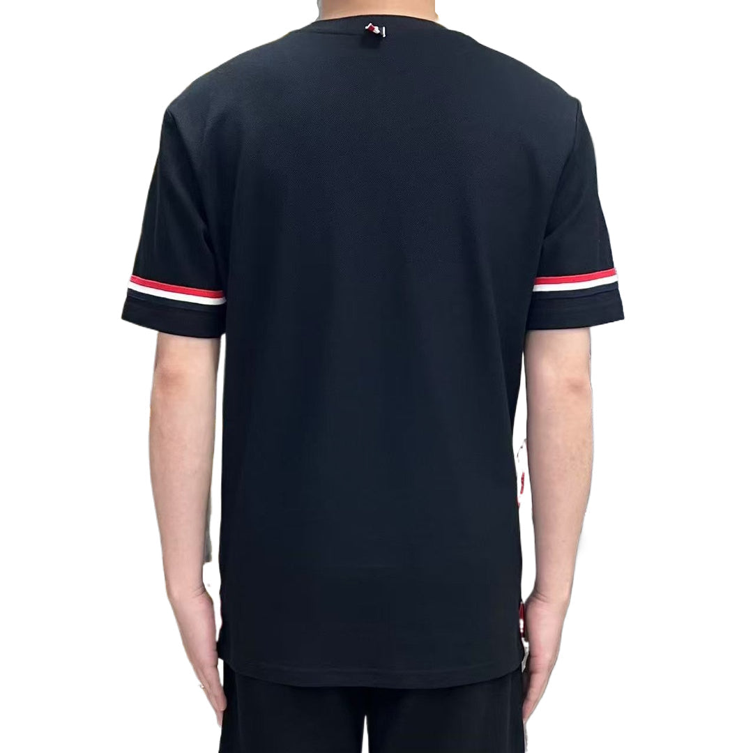 Thom Browne Classic Cotton Polo Shirt